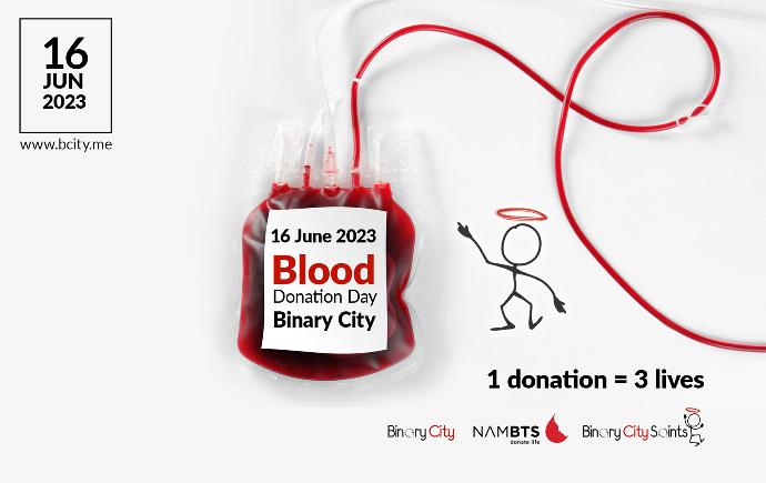 Blood donation 16 jun 2023