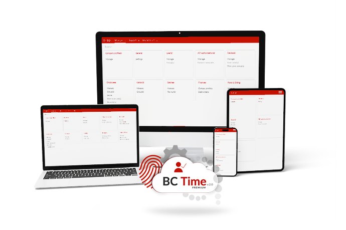 BC Time, a time and attendance and access control application, allows users to log in from any smart device with a web browser.
