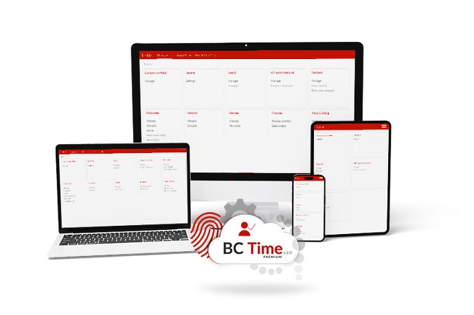 BC Time anywhere, anytime, and from any smart device BC Time, a time and attendance and access control application, allows users to log in from any smart device with a web browser.
