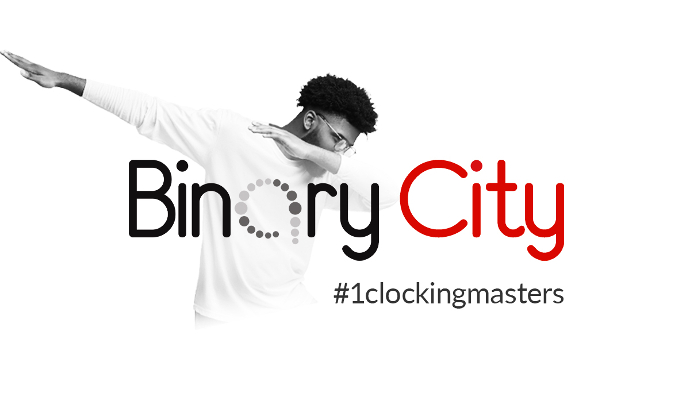#1clockingmasters Binary City dap