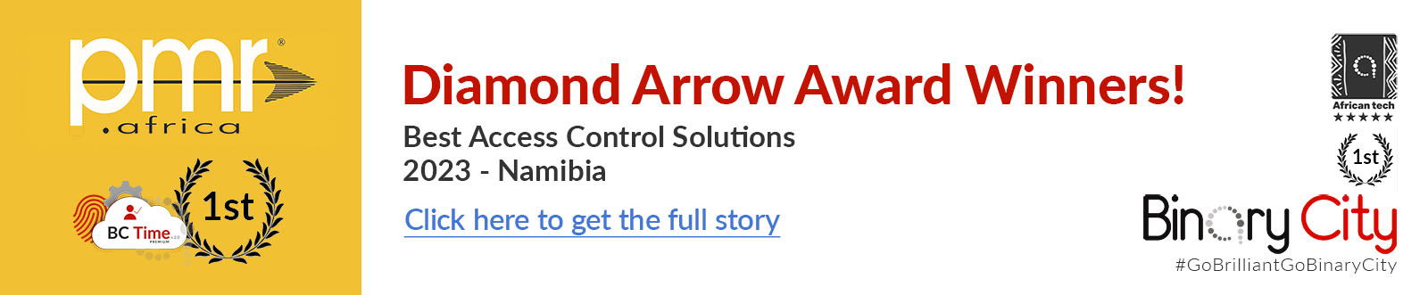 PMR africa award winner best access control