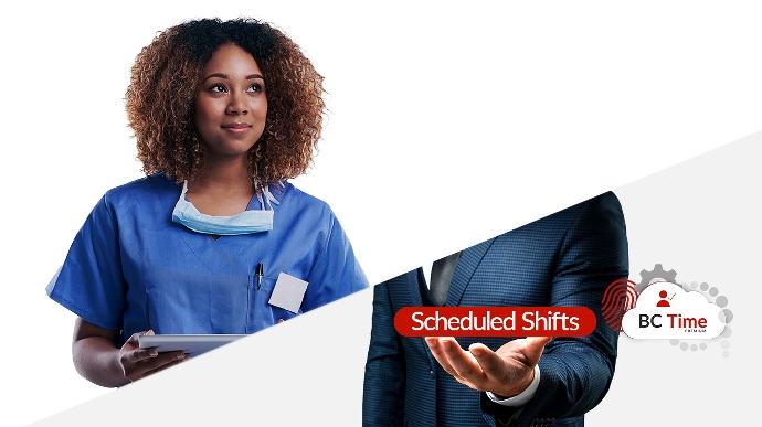 Time and attendance shift work for health industry 