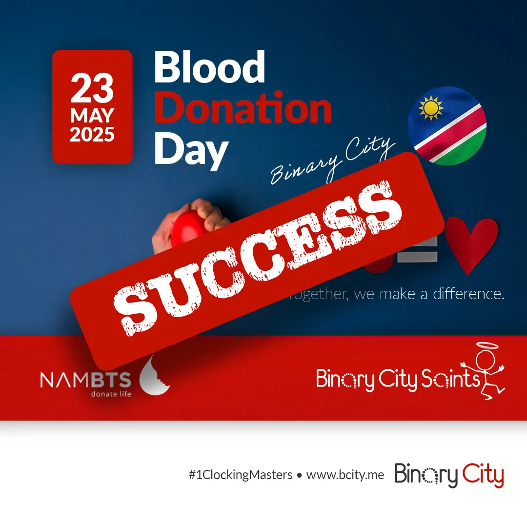 Blood Donation Day 23 May 2025 at Binary City completed