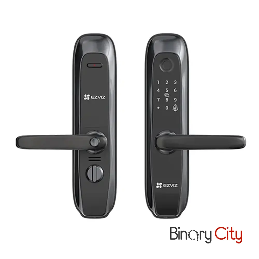 [CS-L2-11FCP-A0 Black] EZVIZ Smart Fingerprint Lock, electonic doorbell, multiple unlocking methods