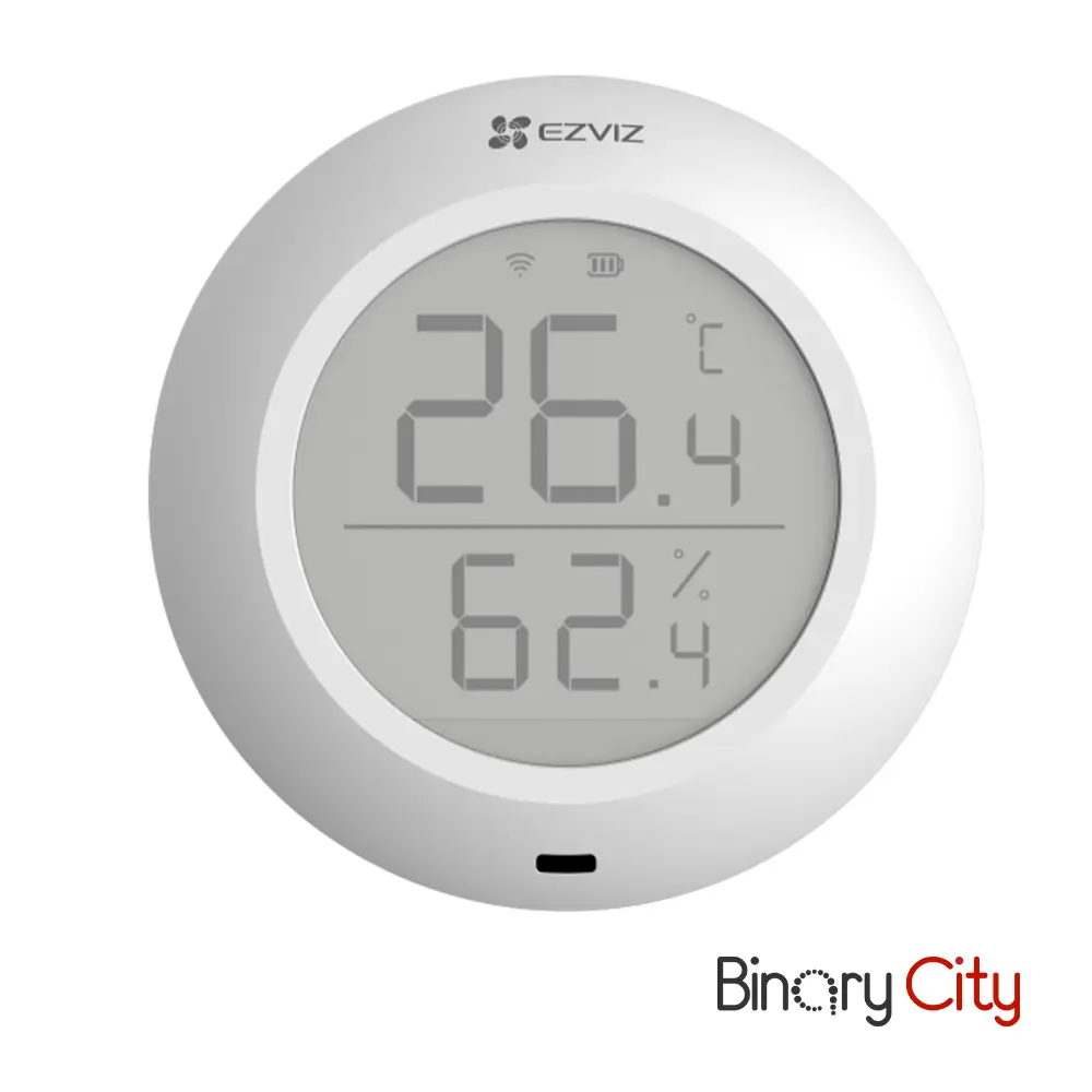 [CS-T51C] EZVIZ Temperature & Humidity Sensor, Real-Time Temperature & Humidity Monitoring, Operating Temperature