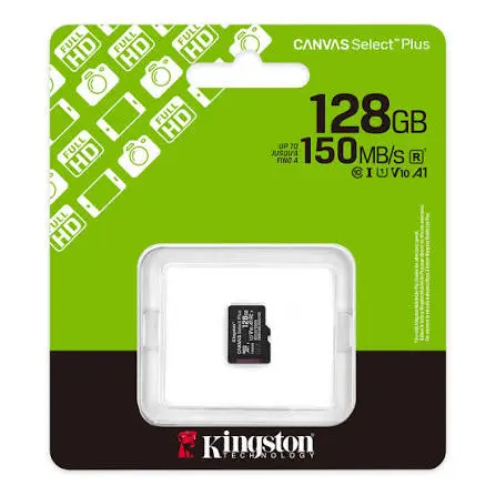 KINGSTON MICRO SD CARD 128GB - KIT DEAL
