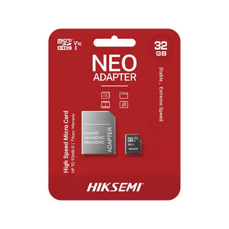 HIKSEMI NEO MICROSDHC 32G CLASS10 ADAPTER - KIT DEAL