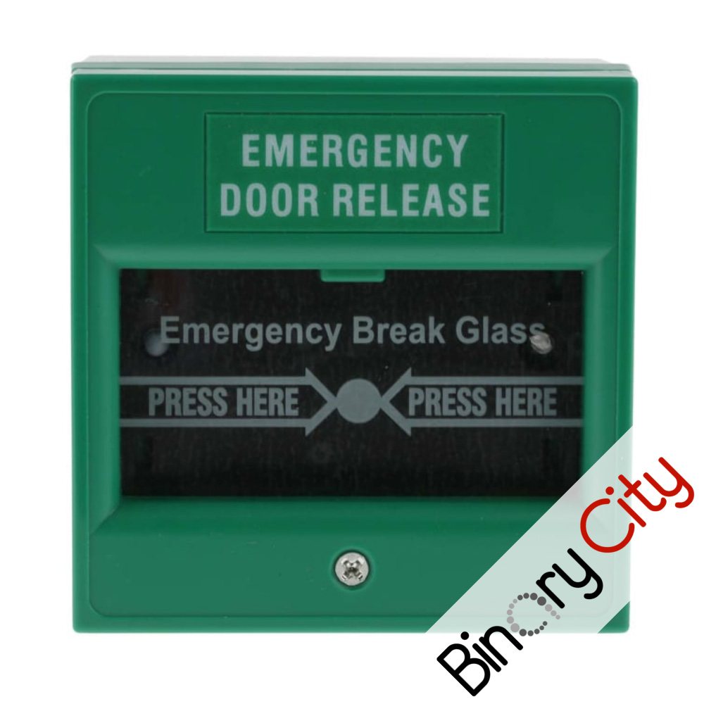 [BGU0001] Green Emergency Break Glass Unit