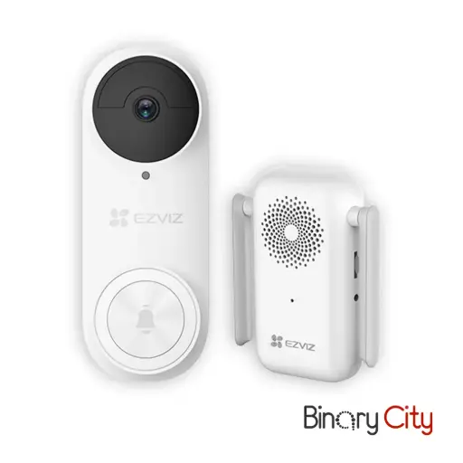[CS-DB2] EZVIZ Battery Powered Video Doorbell, 2K Resolution