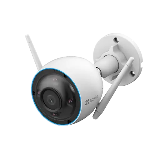 [CS-H3(3MP,2.8mm,color)] EZVIZ H3 Outdoor Smart Wifi Camera, 3MP, 2.8mm lens, AI-Powered Human Shape Detection, color night vision