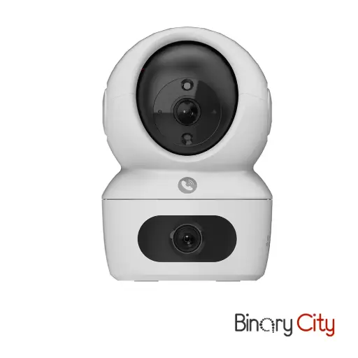 [CS-H7C (44WF,W2)] EZVIZ Indoor Dual-Lens Pan & Tilt Wi-Fi Camera, 2K+ (2560 x 1440 ) resolution, Dual Fixed and PT lens, Two-way calling