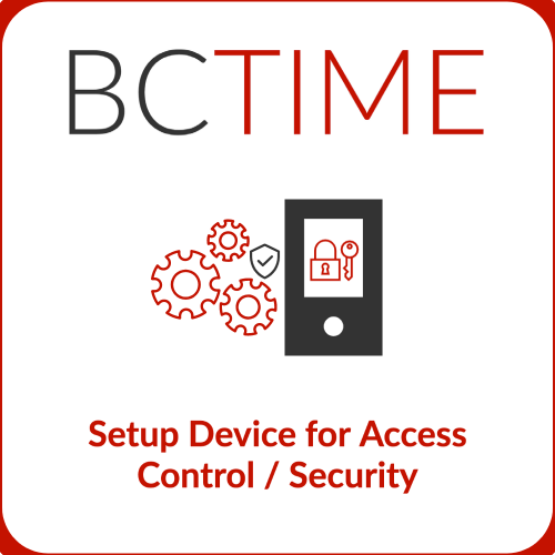 Setting up a device for access control/security | Welcome to Binary City